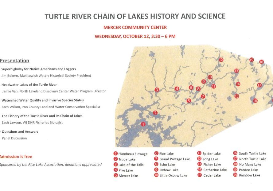 Turtle River Chain Poster
